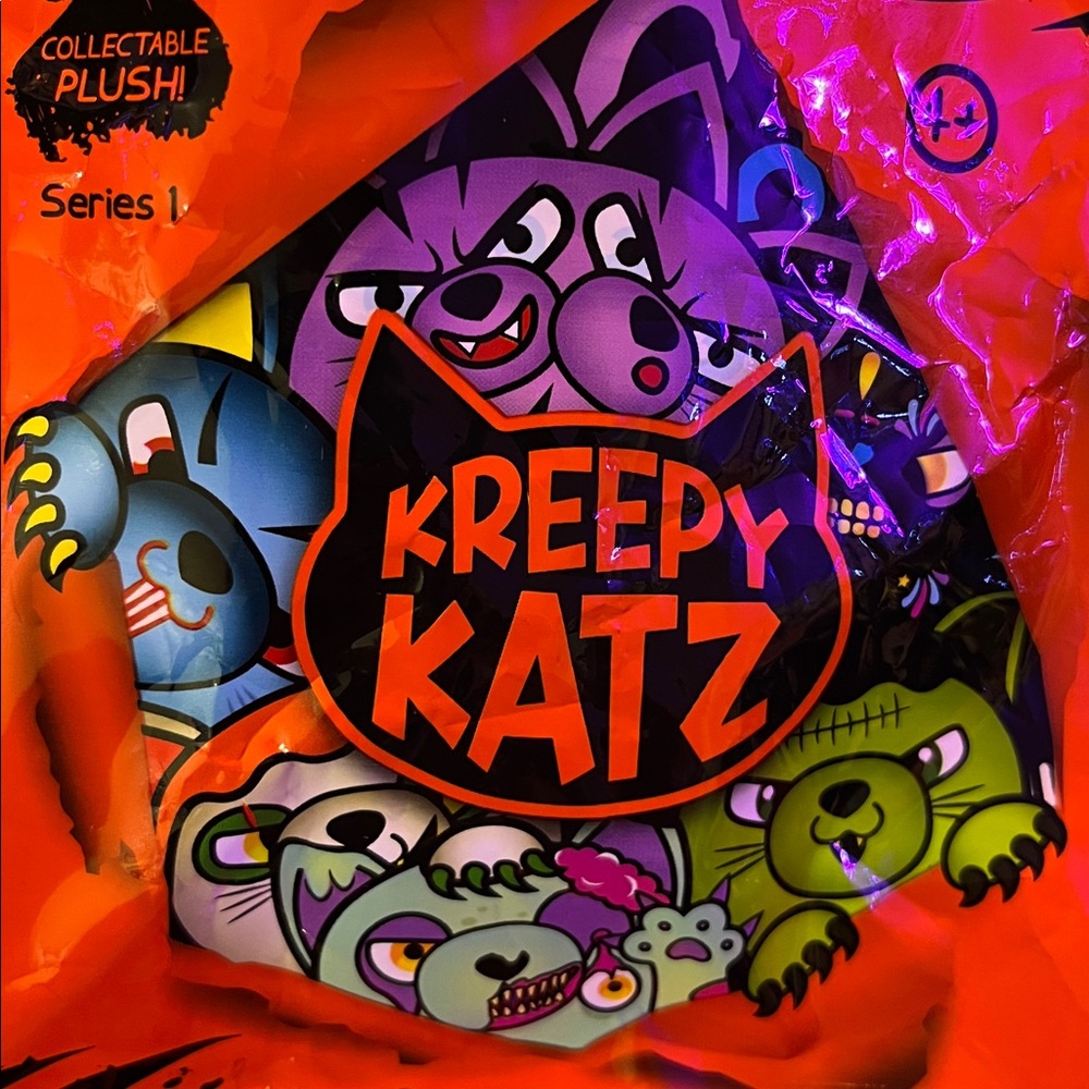 Kreepy Katz Oscuro plush